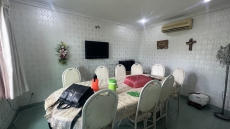 Trang trí lại phòng ăn cho khách : 463A hồng bàng, quận 5