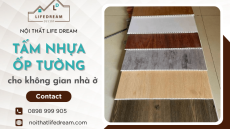 Giới thiệu các mẫu tấm nhựa ốp tường cho không gian nhà ở