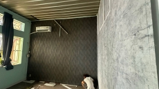 Công trình hoàn thiện thi công giấy tường, cải tạo lại ngôi nhà cho khách : hẻm 1168 Trường Sa, Phú Nhuận
