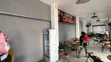 công trình thi công hoàn thiện : Cafe Tina  tại 12 Lê Vĩnh Hoà, Q. Tân Phú