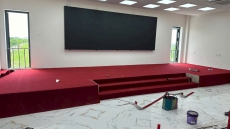 Hoàn Thiện Thi Công thảm cho khách tại Long An