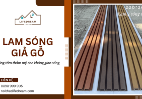 Lam sóng giả gỗ - Giải pháp trang trí hiện đại và sang trọng cho mọi không gian
