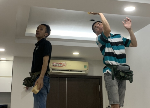 Cải tạo lại căn chung cư cũ cho khách : 27 nguyễn hữu thọ , q. 7