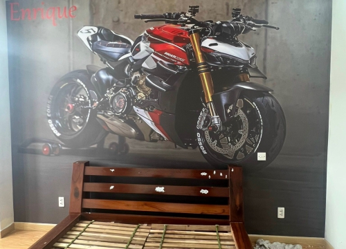 Hoàn thiện Tranh dán tường : 7/1 Đỗ Nhuận, Q. Tân Phú