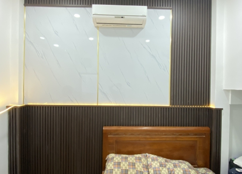 LAM SÓNG ỐP TƯỜNG KẾT HỢP TẤM PVC