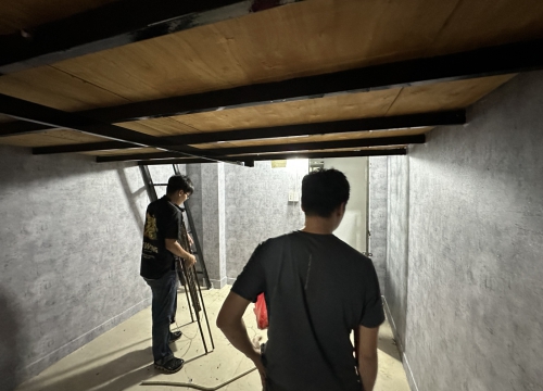 cải tạo lại phòng trọ cũ : 32 ích thiện, P. Tân Thành , Q. Tân Phú