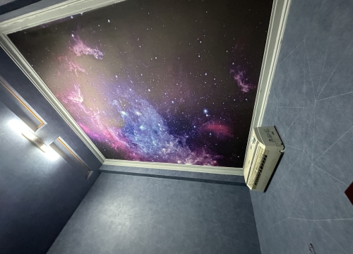 hoàn thiện thi công giấy dán tường, tranh dán tường