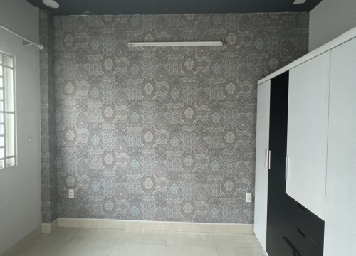 hoan thiện giấy dán tường ; hẻm 54 Lê Văn Lương