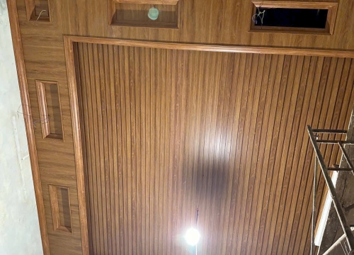 thi Công Trần Nano, Lam Sóng, Đèn âm cho khách