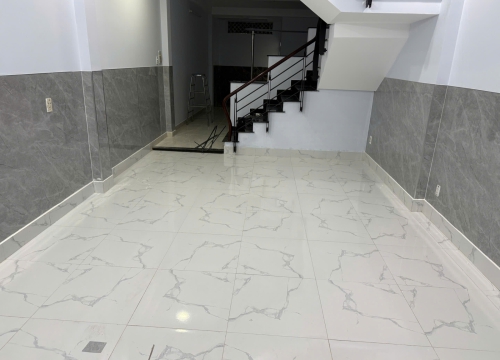 HOÀN THIỆN THI CÔNG TẤM PVC GIẢ ĐÁ TẠI NHÀ BÈ