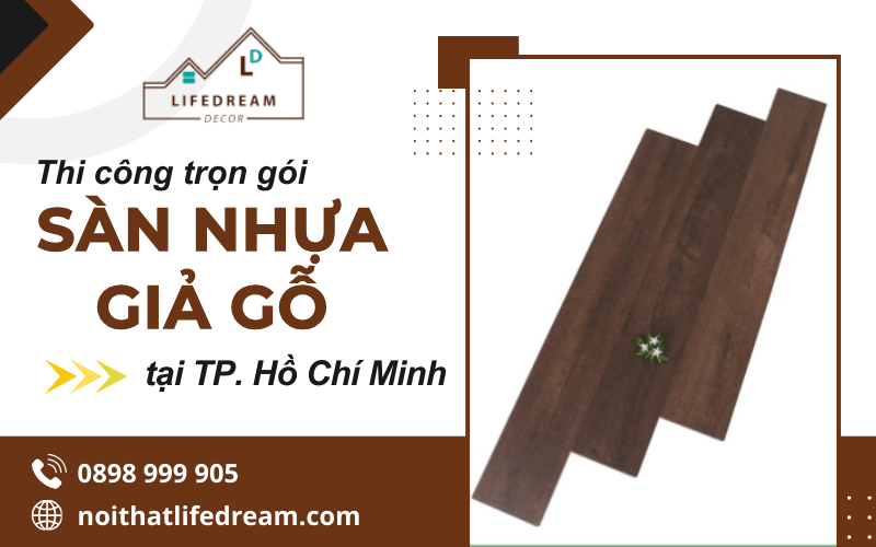 sàn nhựa giả gỗ