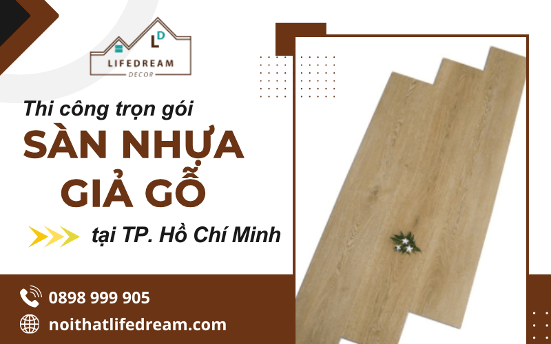 sàn nhựa giả gỗ