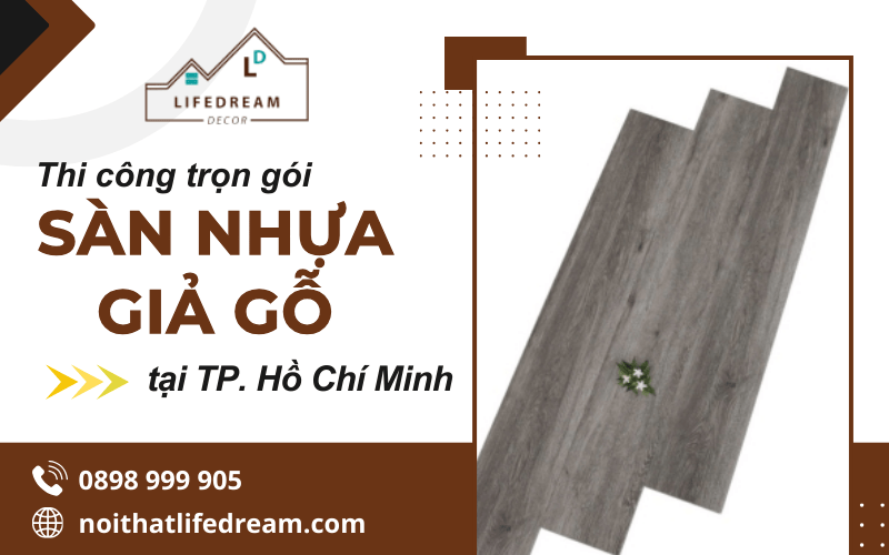 sàn nhựa giả gỗ