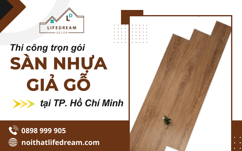 sàn nhựa giả gỗ