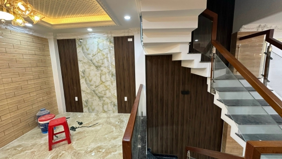 hoàn thiện thi công 6 căn nhà tai khu dân cư 402 Mã Lò, Q. Bình Tân
