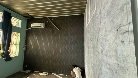 Công trình hoàn thiện thi công giấy tường, cải tạo lại ngôi nhà cho khách : hẻm 1168 Trường Sa, Phú Nhuận