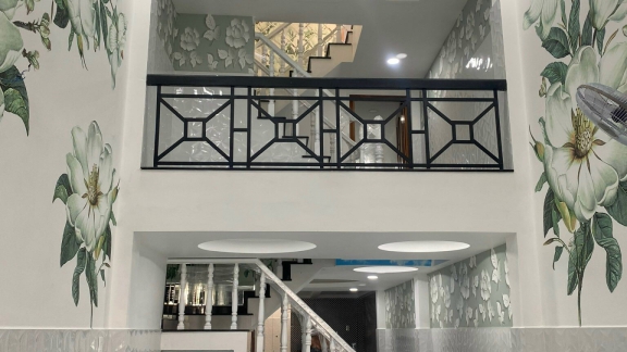cải tiến và trang trí ngôi nhà mới cho khách bằng Tranh dán tường 3D : hẻm số 9 Nguyễn Văn Lịch, P. Linh Chiểu, TP. THỦ ĐỨC