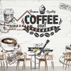 tranh dán tường coffee 3D 07