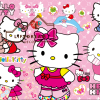 Tranh 3d Trẻ em Hello kity