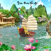 tranh sơn thủy 3D 22