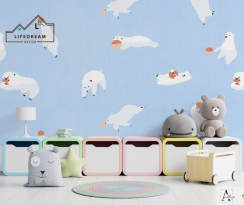 giấy dán tường trẻ em 10