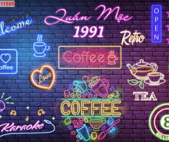 TRANH DÁN TƯỜNG COFFEE 21