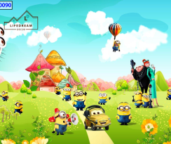 Tranh 3D hoạt hình Minion