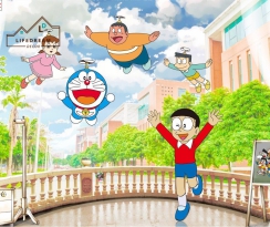 Tranh 3D Doremon 05