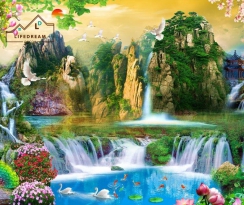 Tranh Sơn Thuỷ 3D 041