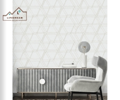 Giấy Dán Tường Vân Sọc Caro ( 8621-2 )