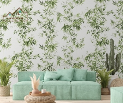 giấy dán tường phòng khách 20