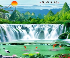 tranh sơn thủy 3D 13