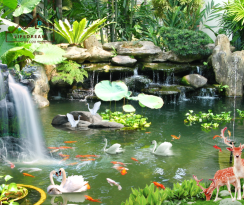tranh sơn thủy 3D 18