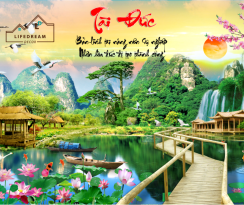 tranh sơn thủy 3D 19