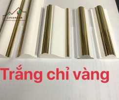 PHÀO CHỈ DÁN TƯỜNG TRẮNG VÀNG