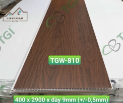 Tấm Ốp Nano Gỉa Gỗ TGW 810