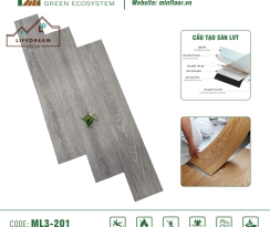 Sàn Nhựa Dán Keo Cao Cấp ML3-201