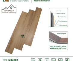 Sàn SPC Lõi Kép ABA  MX 4007
