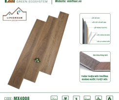 Sàn SPC Lõi Kép ABA  MX 4008