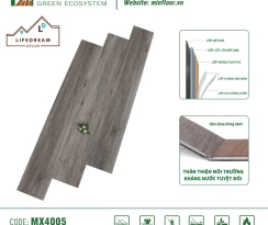 Sàn SPC Lõi Kép ABA  MX 4005