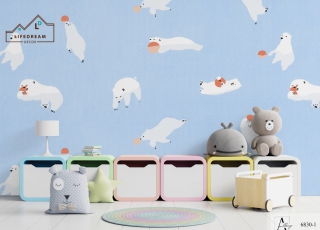 giấy dán tường trẻ em 10