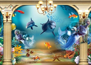 TRANH DÁN TƯỜNG 3D 28