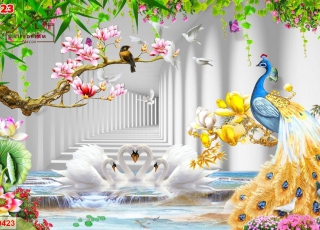 Tranh 3D , Công Hạc 1