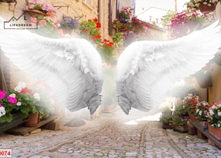 Tranh 3D - Đôi Cánh Thiên Thần