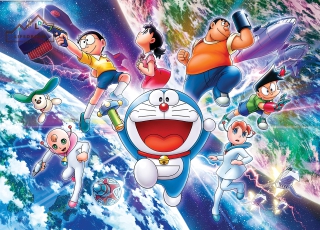 Tranh 3D Doremon 02