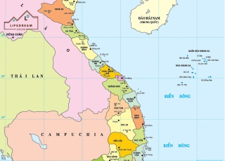 Tranh Bản Đồ Việt Nam