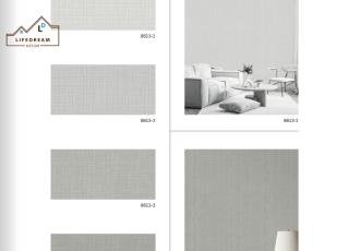 Giấy Dán Tường Màu Xám ( 8613-1,-2,-3 )