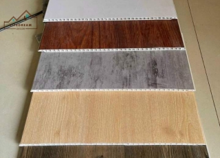 Tấm ốp tường giả gỗ nano 01