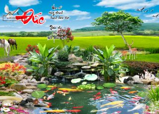 tranh sơn thủy 3D 15