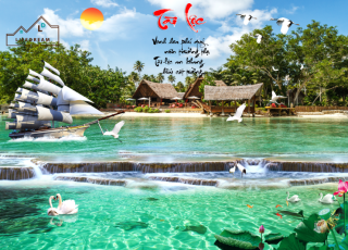 tranh sơn thủy 3D 16